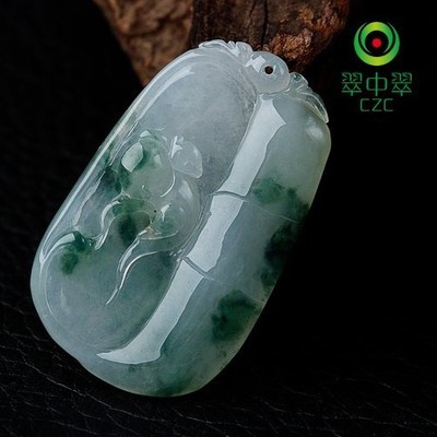 翠中翠天然缅甸翡翠A货节节高升项链 寓意吉祥的东方雅韵